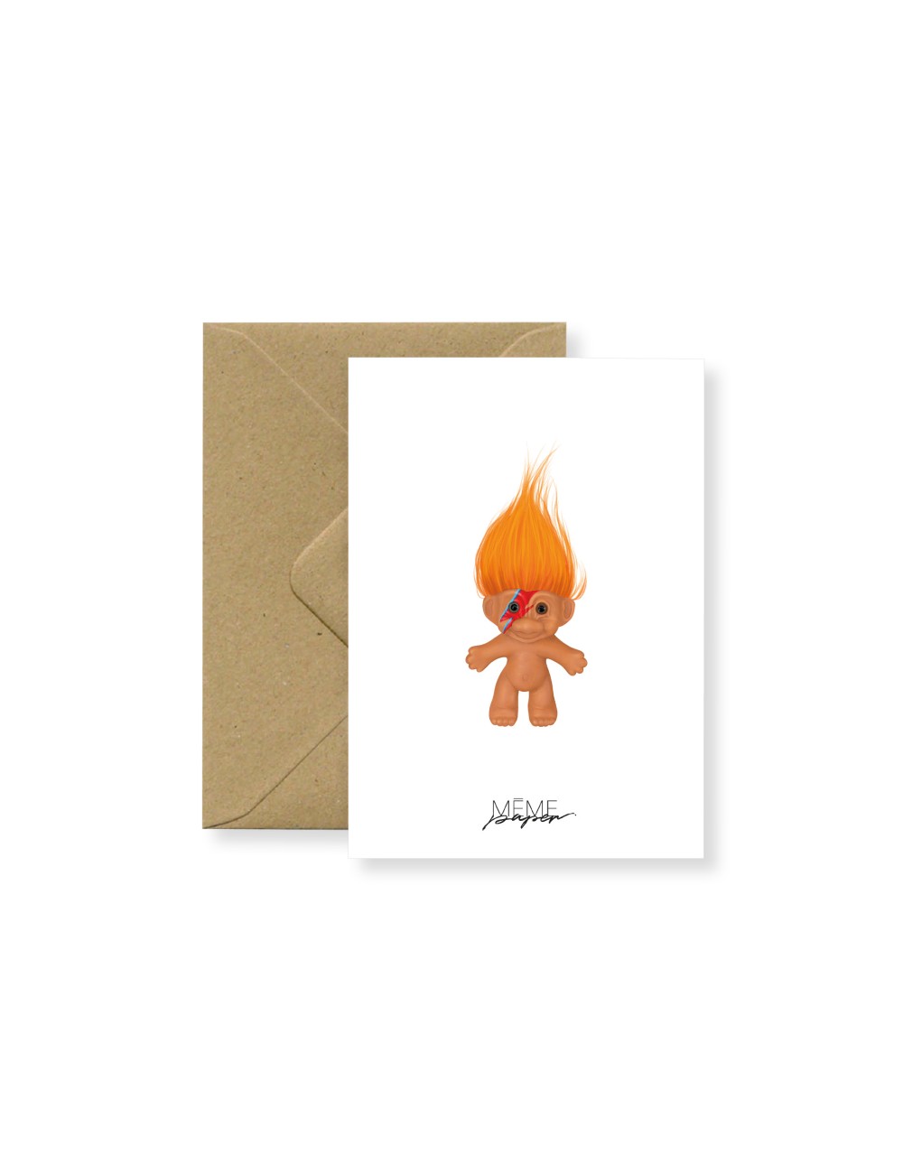 Carte Troll Bowie Carte Troll Bowie