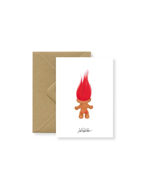 Carte Troll Kiss