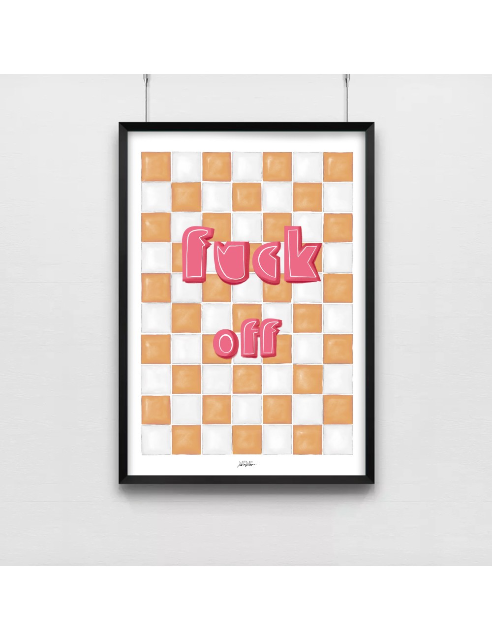 Affiche Fuck Off Affiche Fuck Off