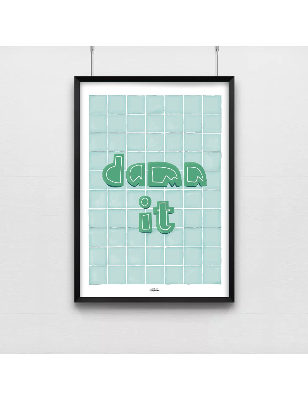Affiche Damn It Affiche Damn It