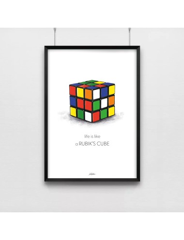Affiche Rubik's Cube