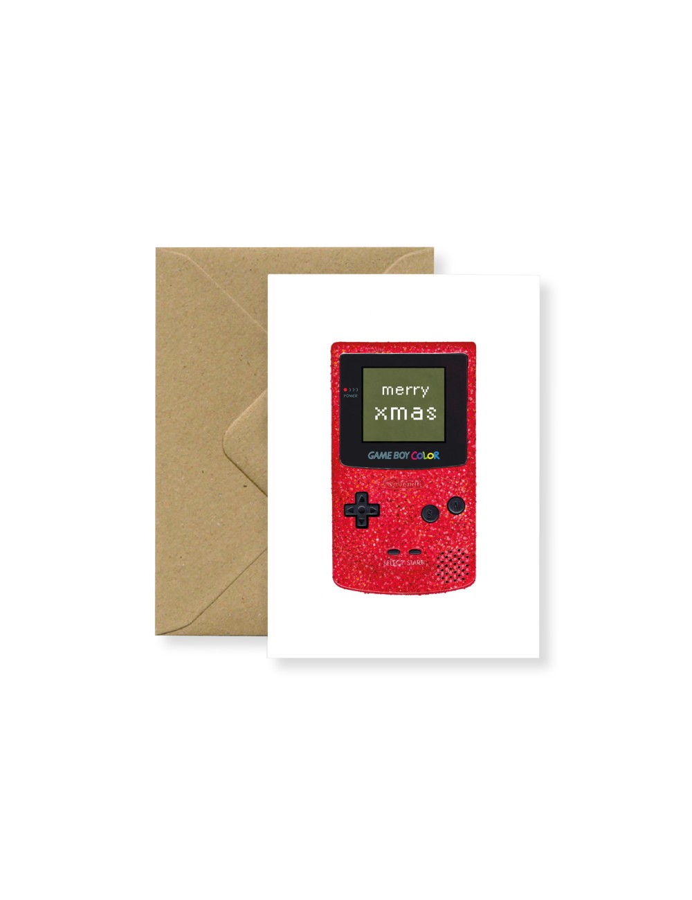 Carte de voeux GameBoy