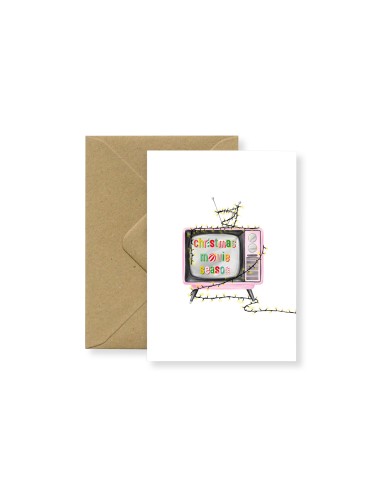 Carte de voeux Xmas movies