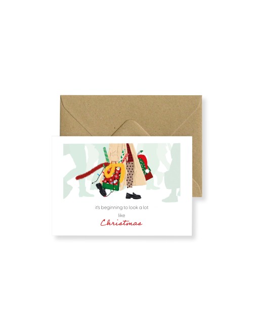 Carte de voeux Look like Xmas